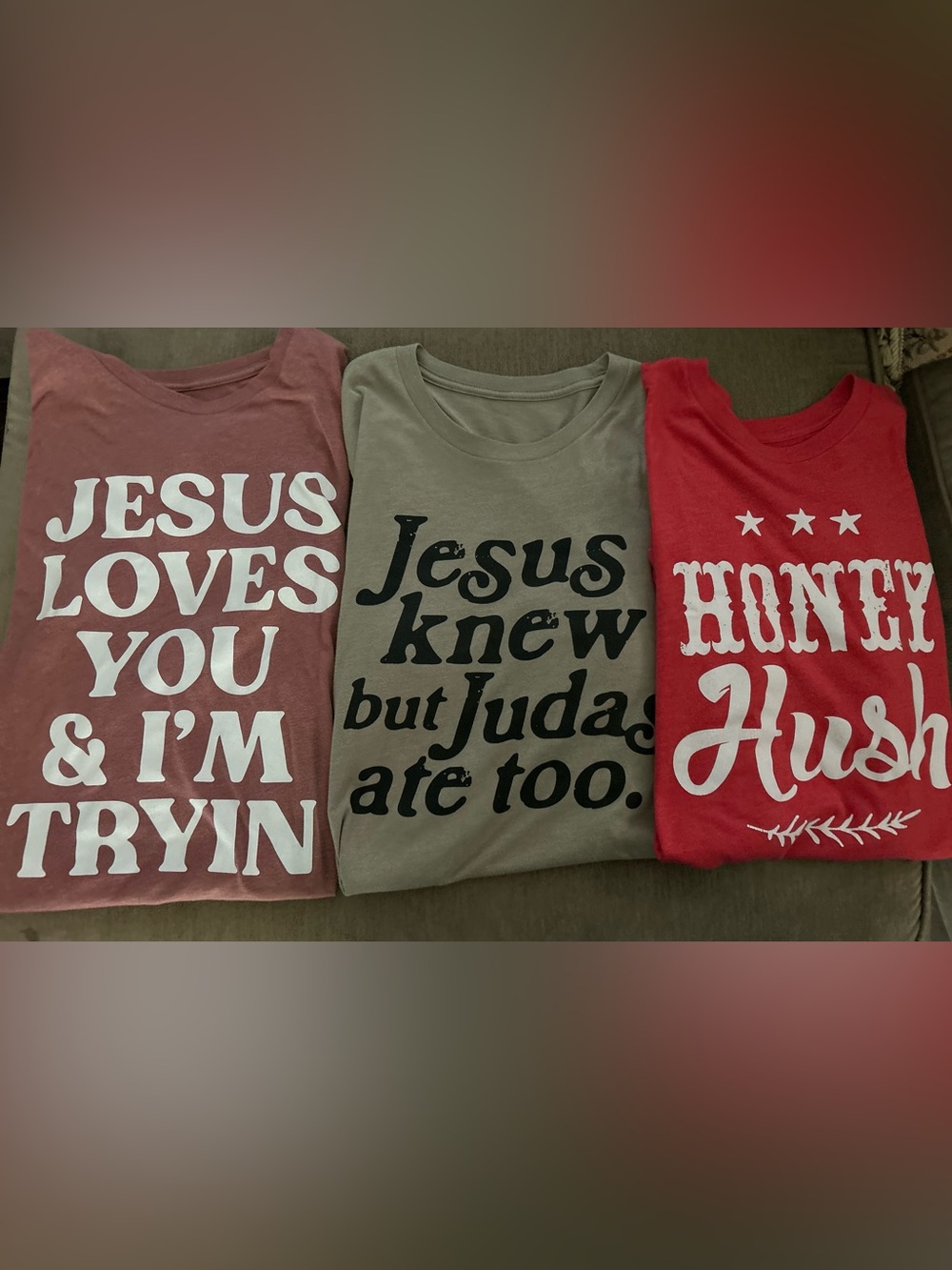 Ruby’s Rubbish set of 3 Women’s Tshirts size LG GUC